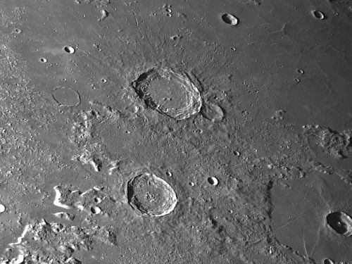 Settore Nordest, crateri Aristoteles, Eudoxus, Lacus Mortis